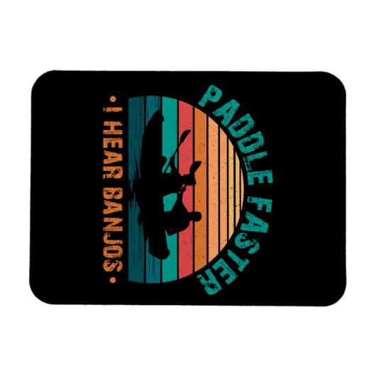 Pap sneller ik hoor banjos magneet (Horizontaal)