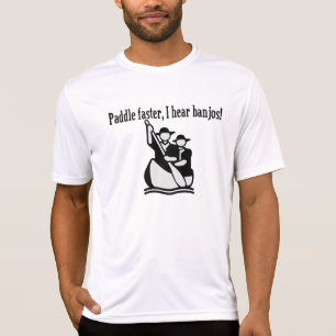 Pap sneller ik hoor banjos t-shirt