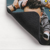 Pap Superheld Comic Speech Bubble Foto Muismat (Hoek)