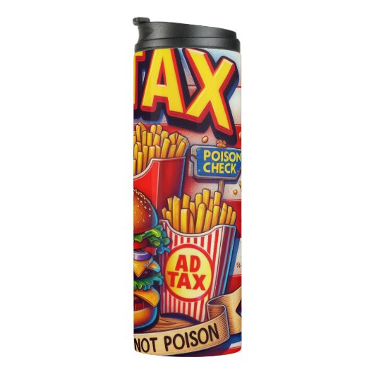 Pap Tax: Poison Check Thermosbeker (Geroteerd rechts)