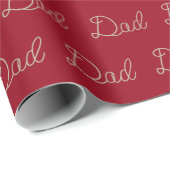 Pap tekst in touwontwerp cadeaupapier (Rol Hoek)