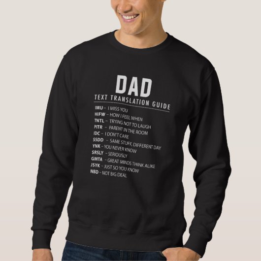 Pap Text Slang & Acronyms Translation Guide for Da Trui (Voorkant)