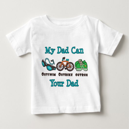 Pap Triathlon Toddler T-shirt (Voorkant)