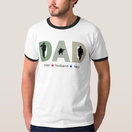 Pap Vader Echtgenoot Hero Shirt Vaders dag Gift (Voorkant)