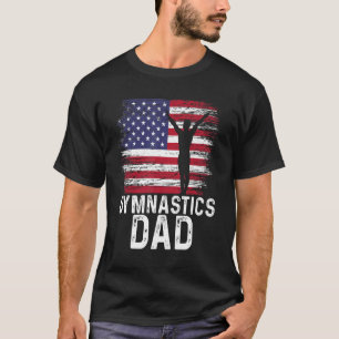 Pap Vader Grahic Gymnast Gymnastics Acrobat Acro T-shirt