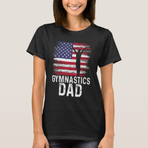 Pap Vader Grahic Gymnast Gymnastics Acrobat Acro T-shirt