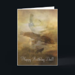 Pap, vader Happy Birthday Kaart Spiritueel Timeles<br><div class="desc">Een leuke manier om je vader een gelukkige verjaardag te wensen! Een wolf,  hawk en coyote geven deze Indiaanse,  Zuid-westerse kaart een mooie,  spirituele blik. Zeg je vader dat hij een tijdloze geest heeft met deze mooie kaart.</div>