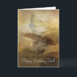 Pap, vader Happy Birthday Kaart Spiritueel Timeles<br><div class="desc">Een leuke manier om je vader een gelukkige verjaardag te wensen! Een wolf,  hawk en coyote geven deze Indiaanse,  Zuid-westerse kaart een mooie,  spirituele blik. Zeg je vader dat hij een tijdloze geest heeft met deze mooie kaart.</div>