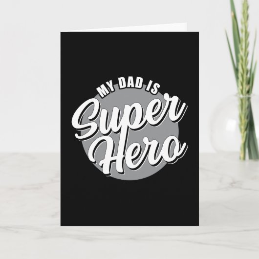 Pap Vader Papa Vaderdag Beste Pap Grappig cadeau Kaart (Voorkant)
