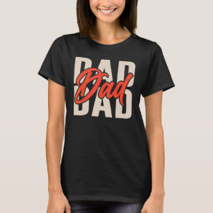 Pap Vader Vaderdag Gezegde Papa Papa T-shirt