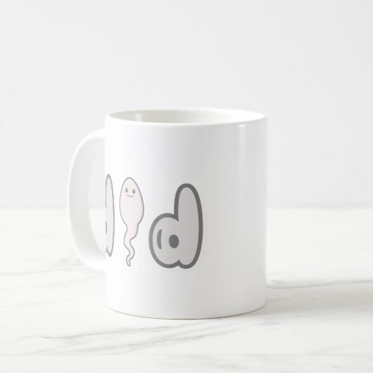 Pap, vaderdag koffiemok (Voorkant links)