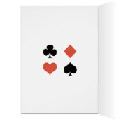 Pap, vaderdag, koningen voor dag-speelkaarten (Binnen (Links))