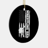 Pap Vaderdag voor rusteling pap Papa Keramisch Ornament (Rechts)