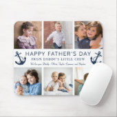 Pap vaders dag foto Collage Muismat (Met muis)