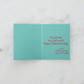 Pap Valentijnsdag Elephants Feestdagen Kaart (Binnen)