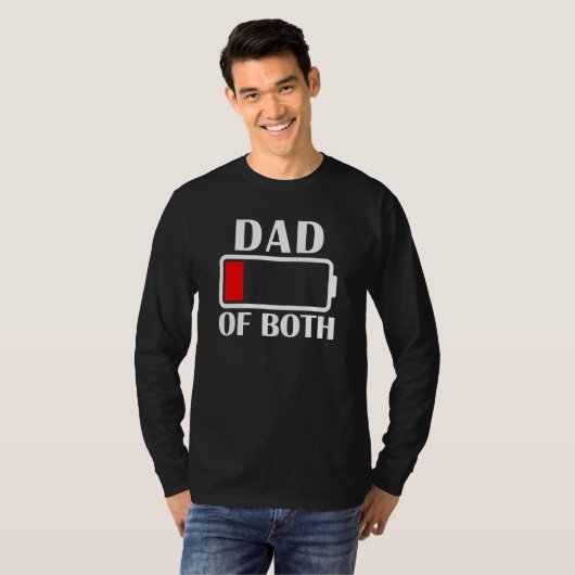 Pap van beide laagopgeleide papa t-shirt (Voorkant volledig)