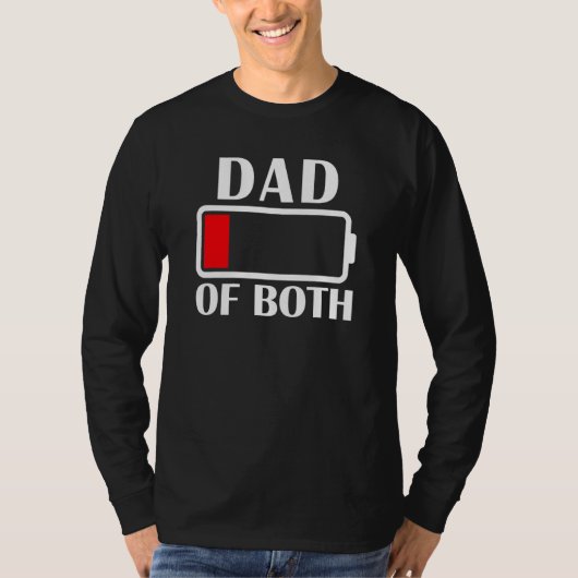Pap van beide laagopgeleide papa t-shirt (Voorkant)