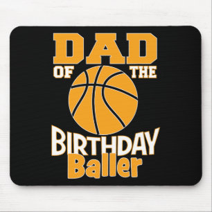 Pap van de Birthday Baller Basketball Muismat