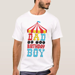Pap van de Birthday Boy Circus T-shirt