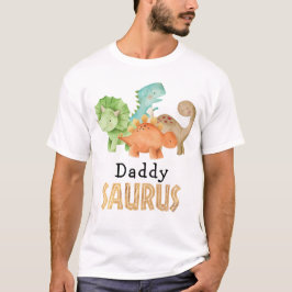 Pap van de Birthday Boy Dinosaurs T-shirt