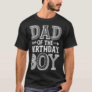 Pap van de Birthday Boy Funny Father Papa Family M T-shirt