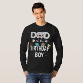Pap van de 'Birthday Boy Hondenliefhebber'-partij  T-shirt (Voorkant volledig)