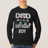 Pap van de 'Birthday Boy Hondenliefhebber'-partij  T-shirt (Voorkant)