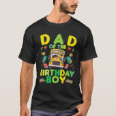 Pap van de Birthday Boy School Bus T-shirt (Voorkant)