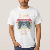 Pap van de Birthday Boy T-shirt (Voorkant)
