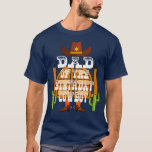 Pap van de Birthday Cowboy Kinder Rodeo Party Bday T-shirt<br><div class="desc">Pap van de bruidsdag Cowboy Kinder Rodeo Party. Bekijk onze verjaardag voor de selectie van shirten voor de allerbeste in unieke of aangepaste handgemaakte stukken van onze winkels.</div>