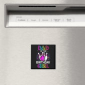 Pap van de 'Birthday Girl Bowler Kind Bowling Part Magneet (Insitu (Vaatwasser))