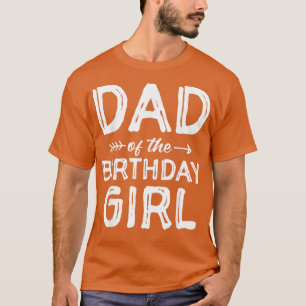 Pap van de 'Birthday Girl Tie Dye Fathers Day Mann T-shirt