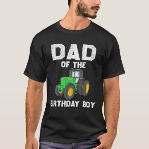 Pap van de familie van de 'Birthday Boy Boerderij  T-shirt