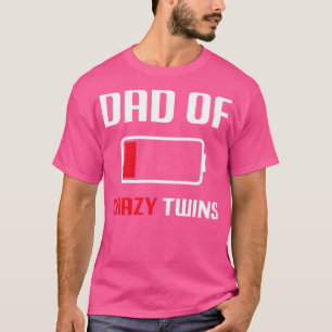 Pap van de gekke tweeling t-shirt