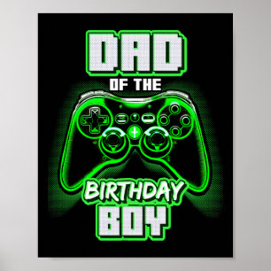 Pap van de jongen die op de dag van de geboorte vi poster