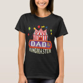 Pap van de Kinder Ringmaster Circus B T-shirt (Voorkant)