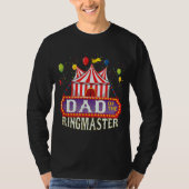 Pap van de Kinder Ringmaster Circus B T-shirt (Voorkant)