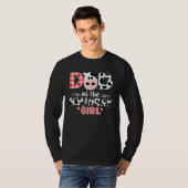 Pap van de Koe van de  van de Barnyard-partij van  T-shirt (Voorkant volledig)