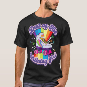 Pap van de Mannen van het 'Birthday Girl Retro Rol T-shirt