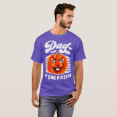 Pap van de patch - Grappige Spooky Pumpkin Hallowe T-shirt (Voorkant volledig)
