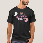 Pap van de Spooky One Girl's Eerste Verjaardag T-shirt (Voorkant)
