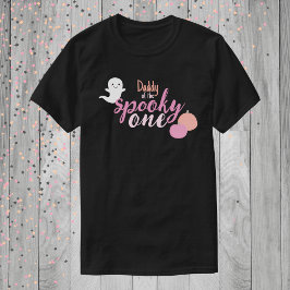 Pap van de Spooky One Girl's Eerste Verjaardag T-shirt
