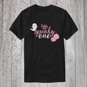 Pap van de Spooky One Girl's Eerste Verjaardag T-shirt