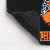 Pap van de verjaardag jongen basketbal verjaardag muismat (Hoek)