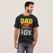 Pap van de Verjaardagsjongen Speelgoed Family Matc T-shirt (Voorkant volledig)