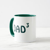 Pap van Drie mok: Vader naar derde macht Mok (Voorkant links)