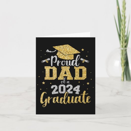 Pap van een CL van 2024 Afstuderen senior Afstuder Kaart (Voorkant)