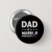 Pap van een krijger ronde button 5,7 cm (Voorkant /achterkant)