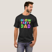 Pap van Glow - Neon Party T T-shirt (Voorkant volledig)