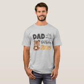 Pap van het Beer van het Birthday Boy Baby T-shirt (Voorkant volledig)